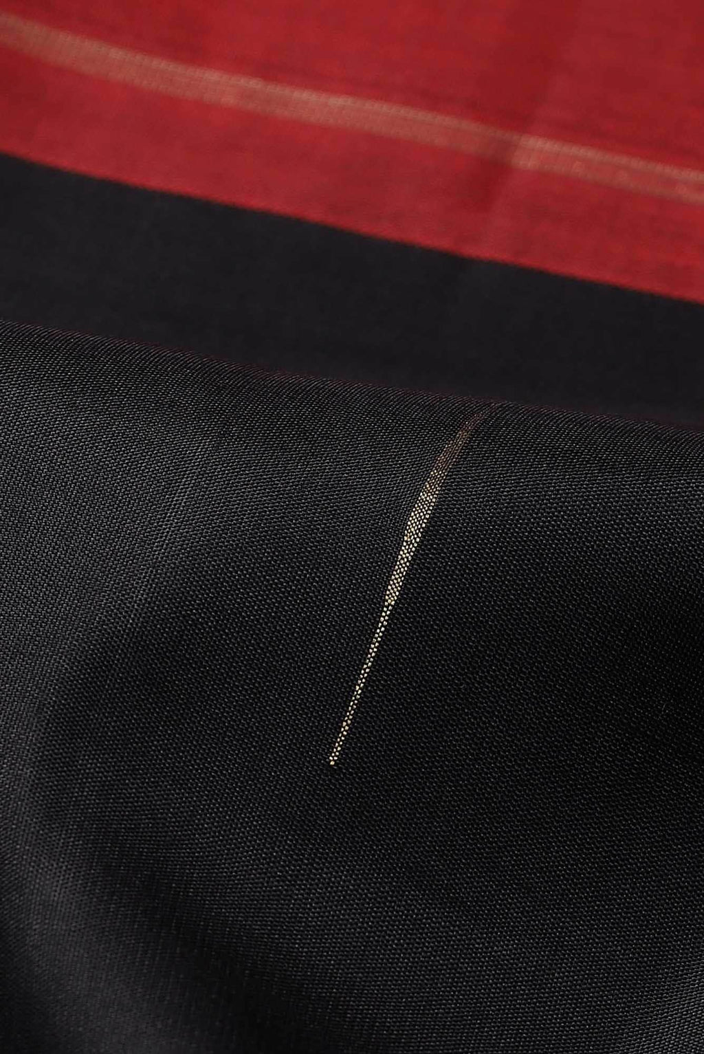 Black Kanchipuram Silk Saree