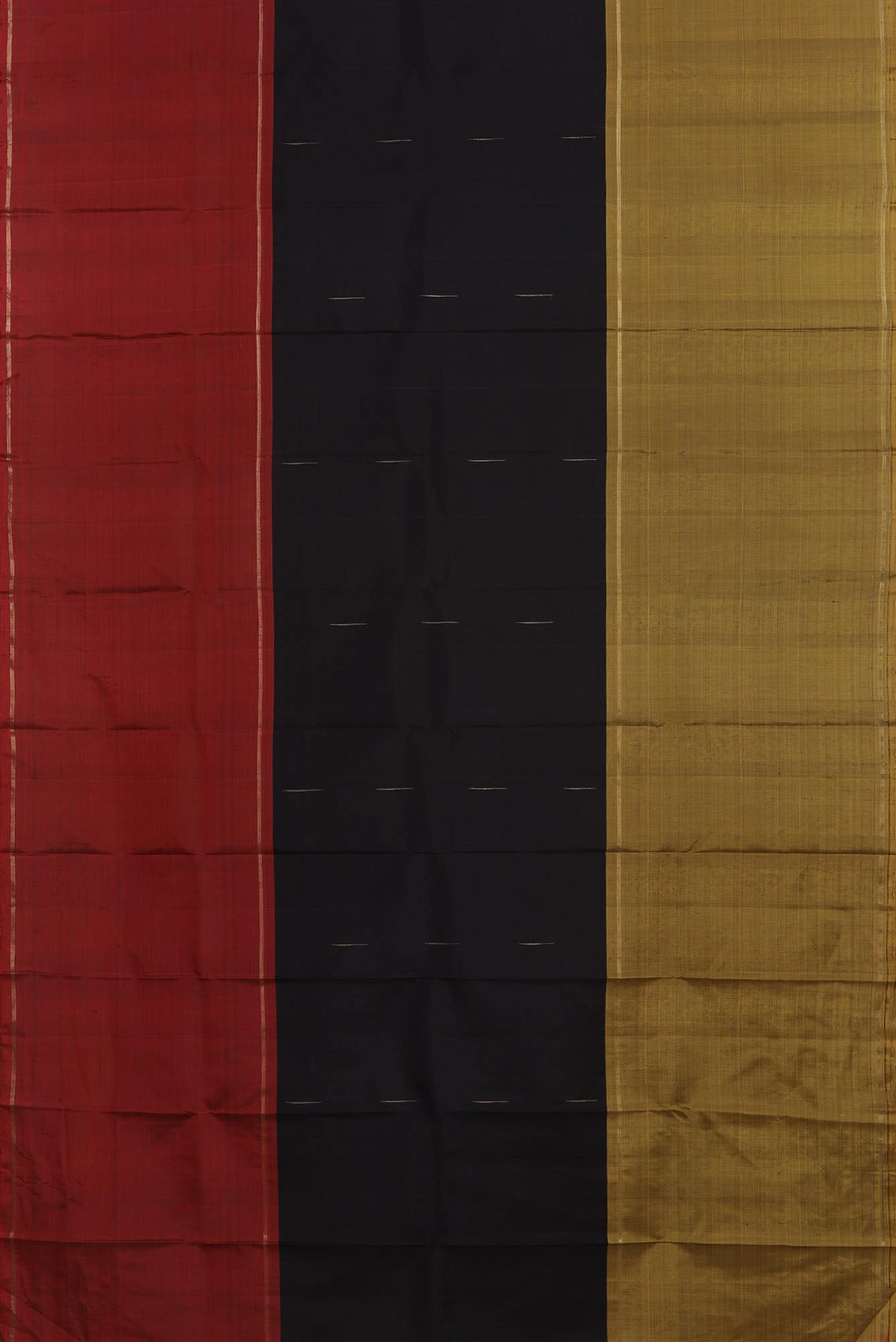 Black Kanchipuram Silk Saree
