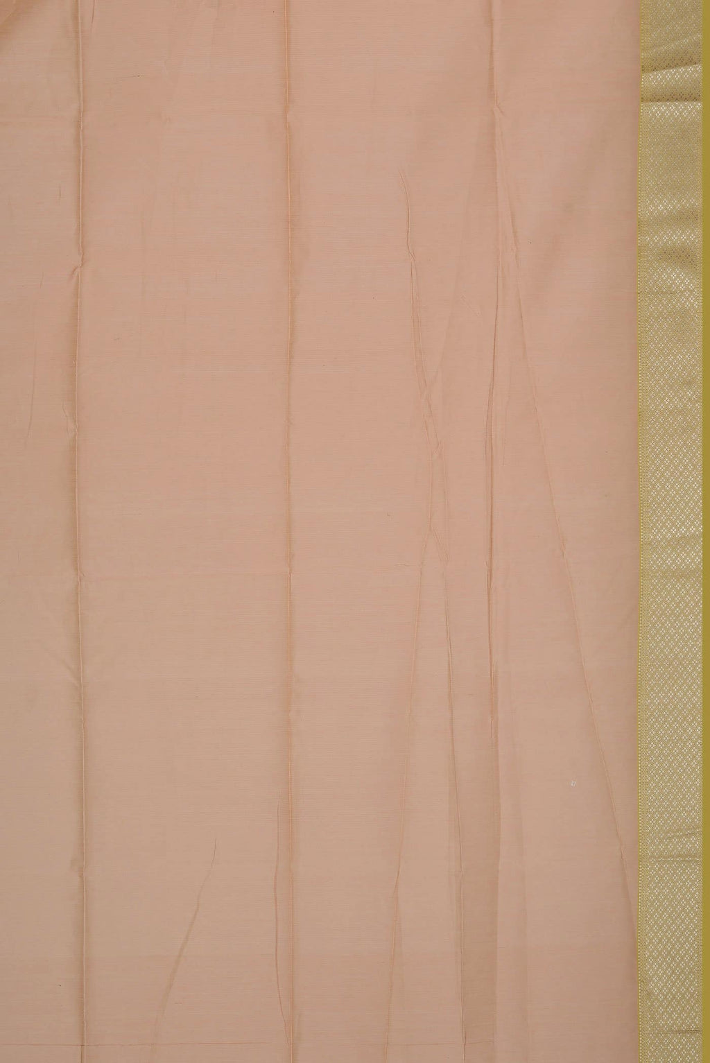 Peach Maheshwari Silk Saree