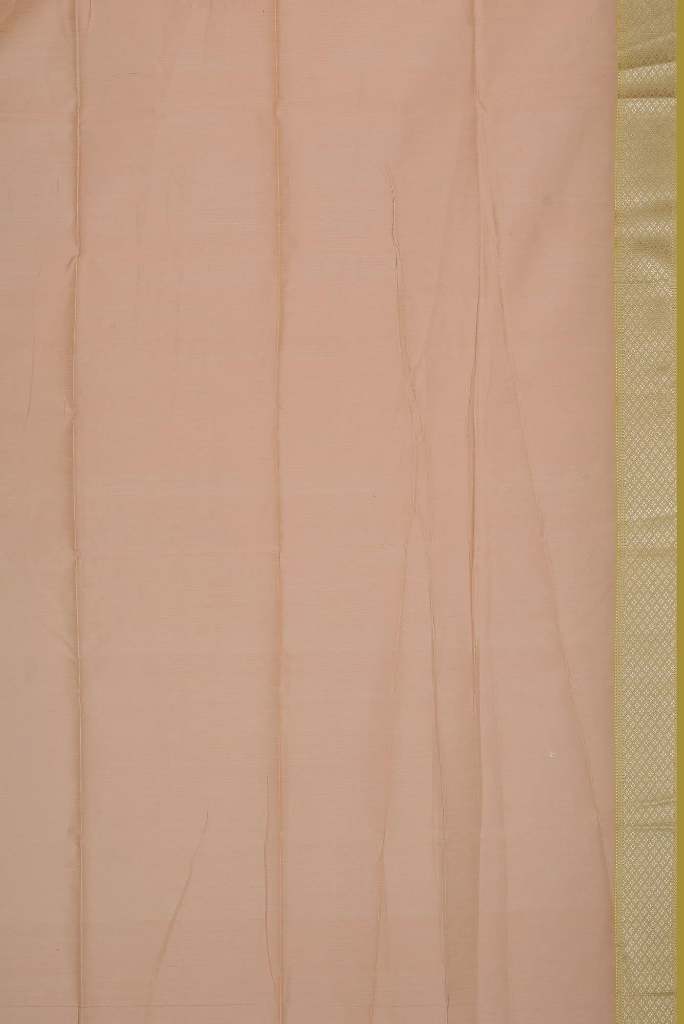 Peach Maheshwari Silk Saree