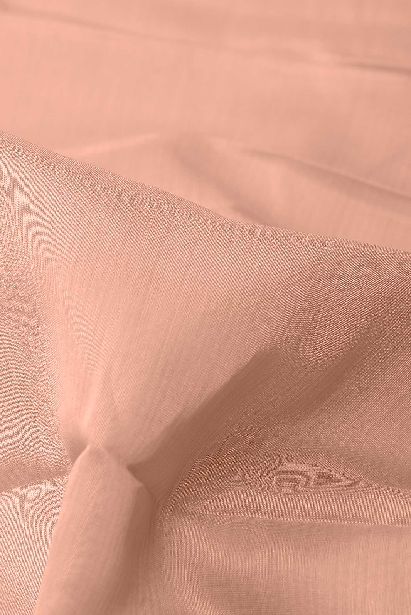 Peach Maheshwari Silk Saree
