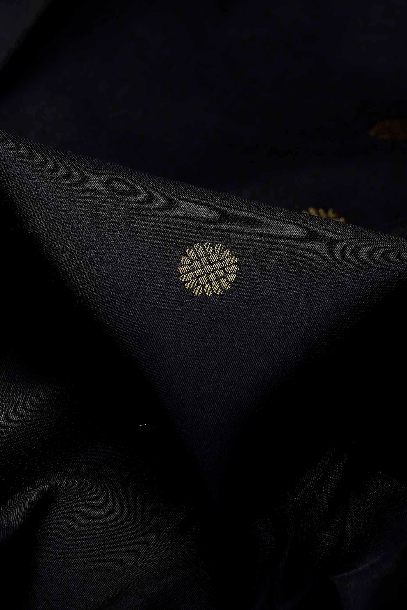 Black Paithani Silk Saree