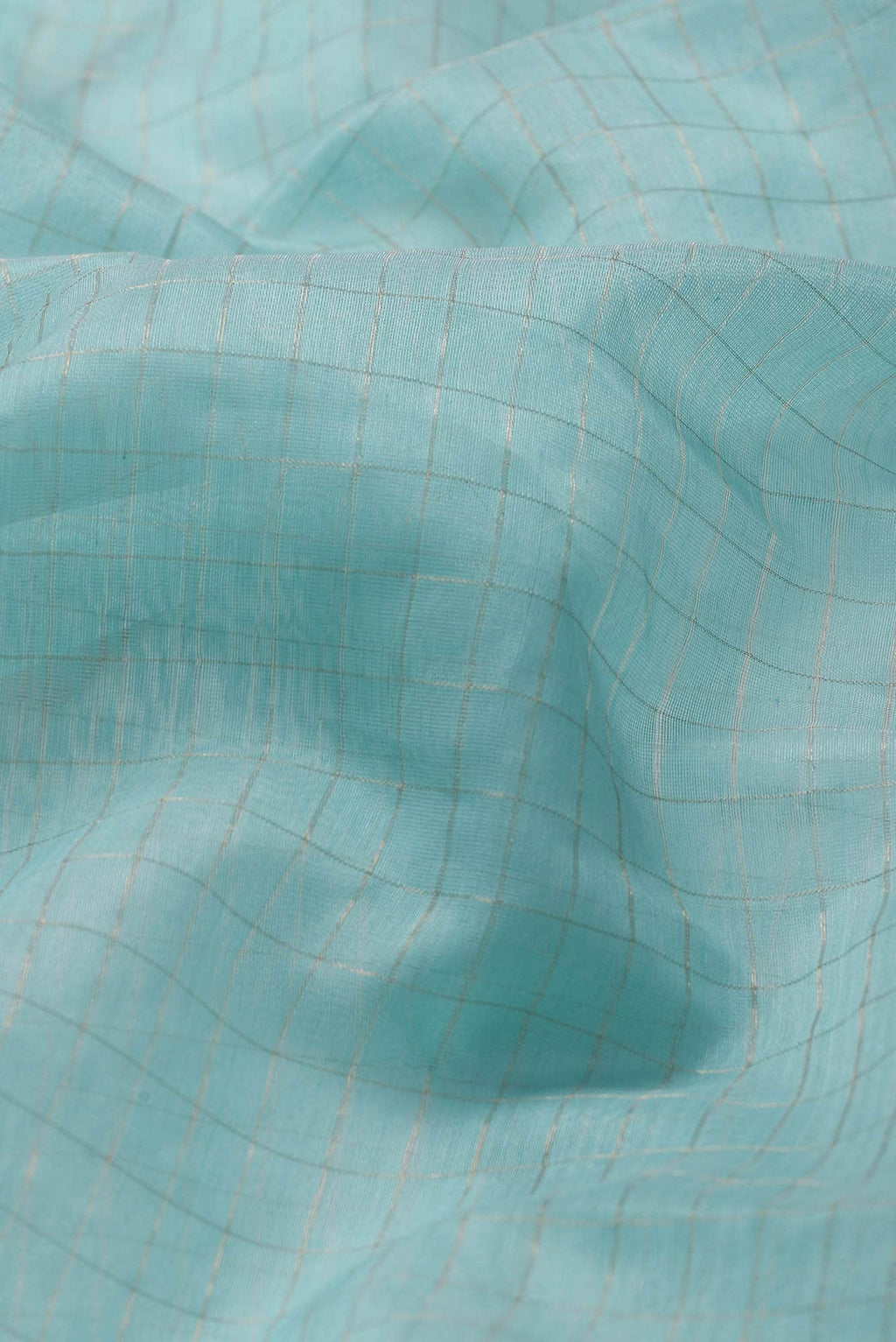 Blue Bhagalpuri Tussar Silk Saree