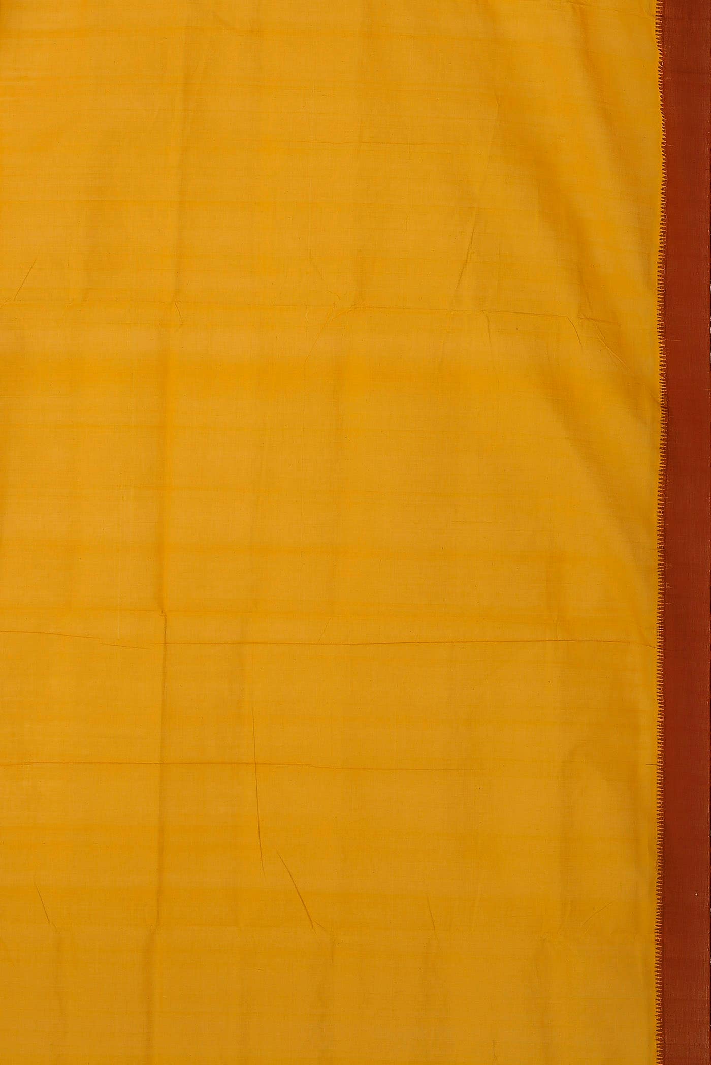 Yellow Mangalagiri Cotton Saree