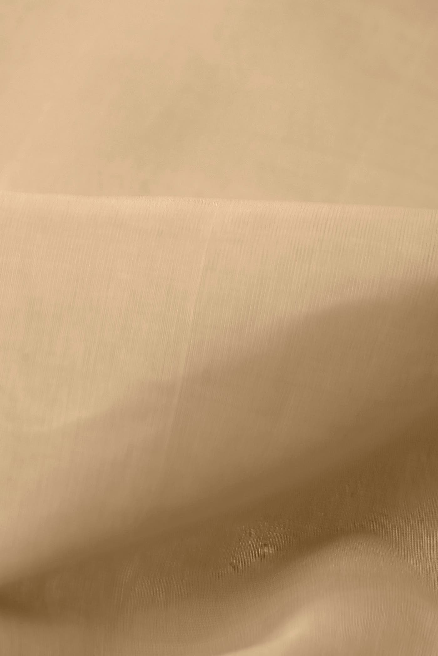 Beige Cotton Saree