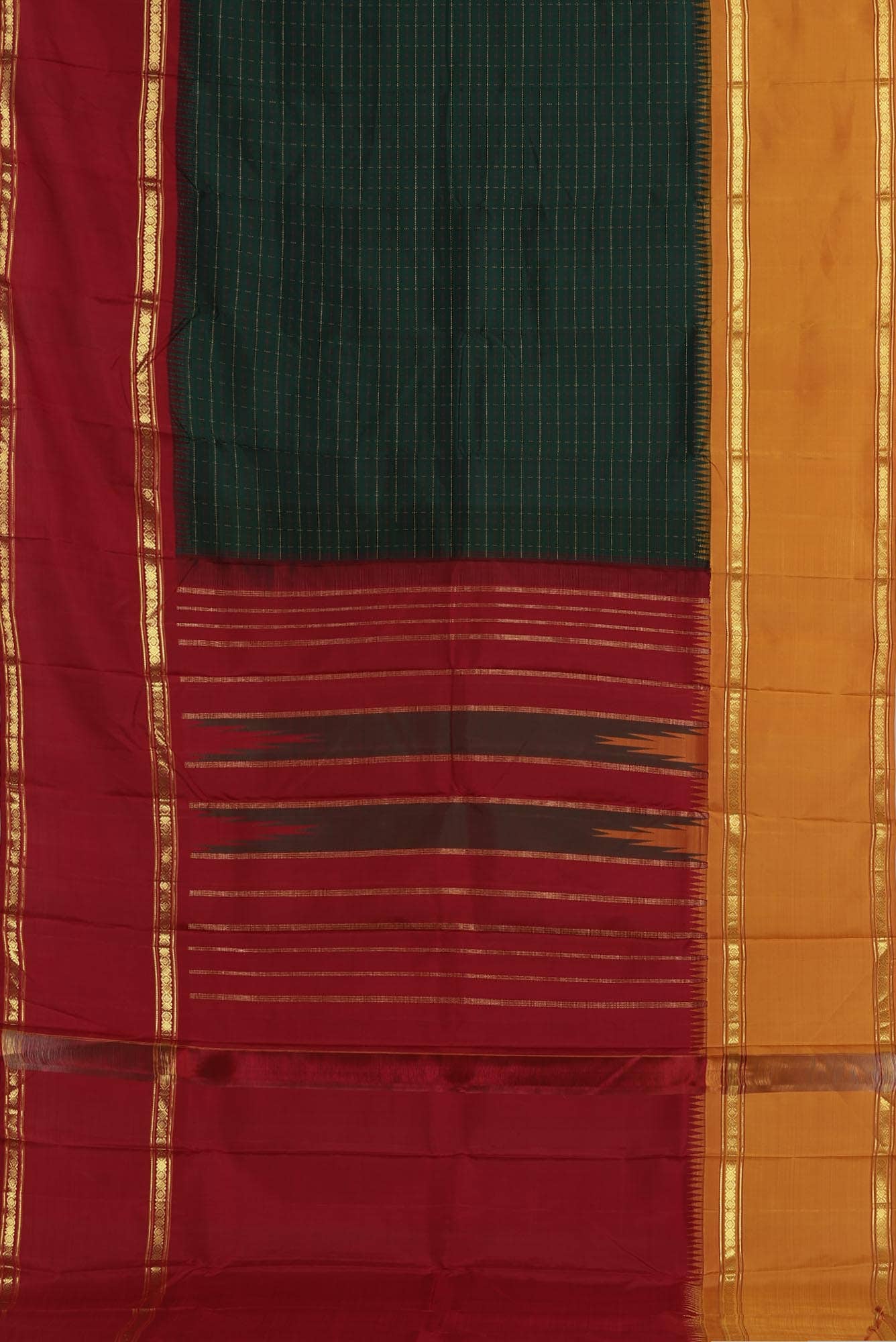 Green Kanchipuram Silk Saree