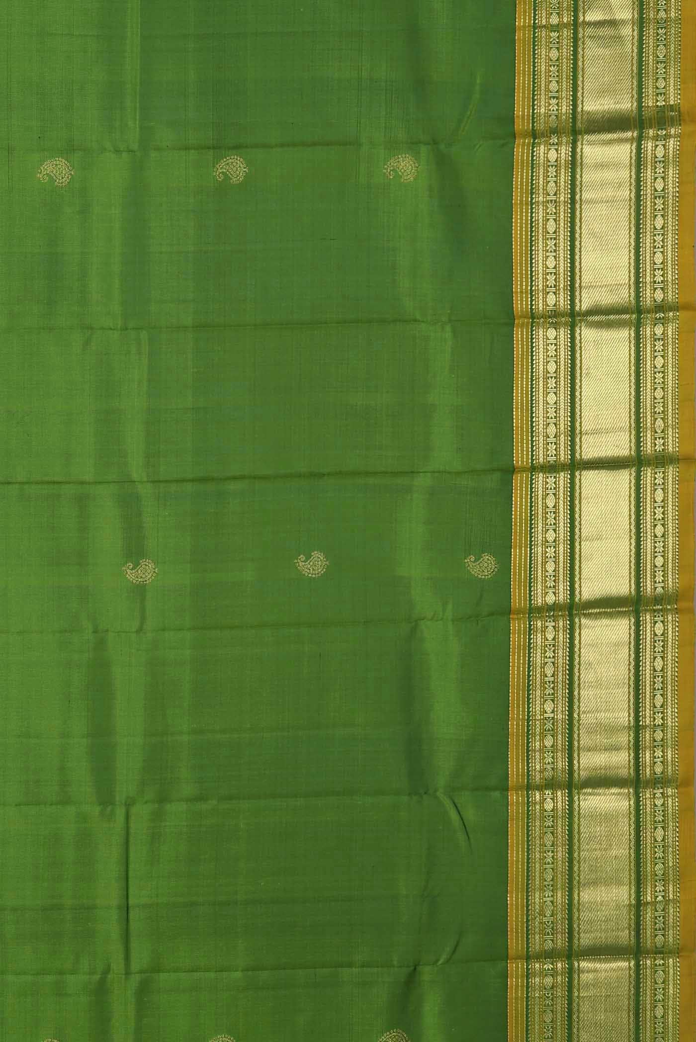 Green Kanchipuram Silk Saree