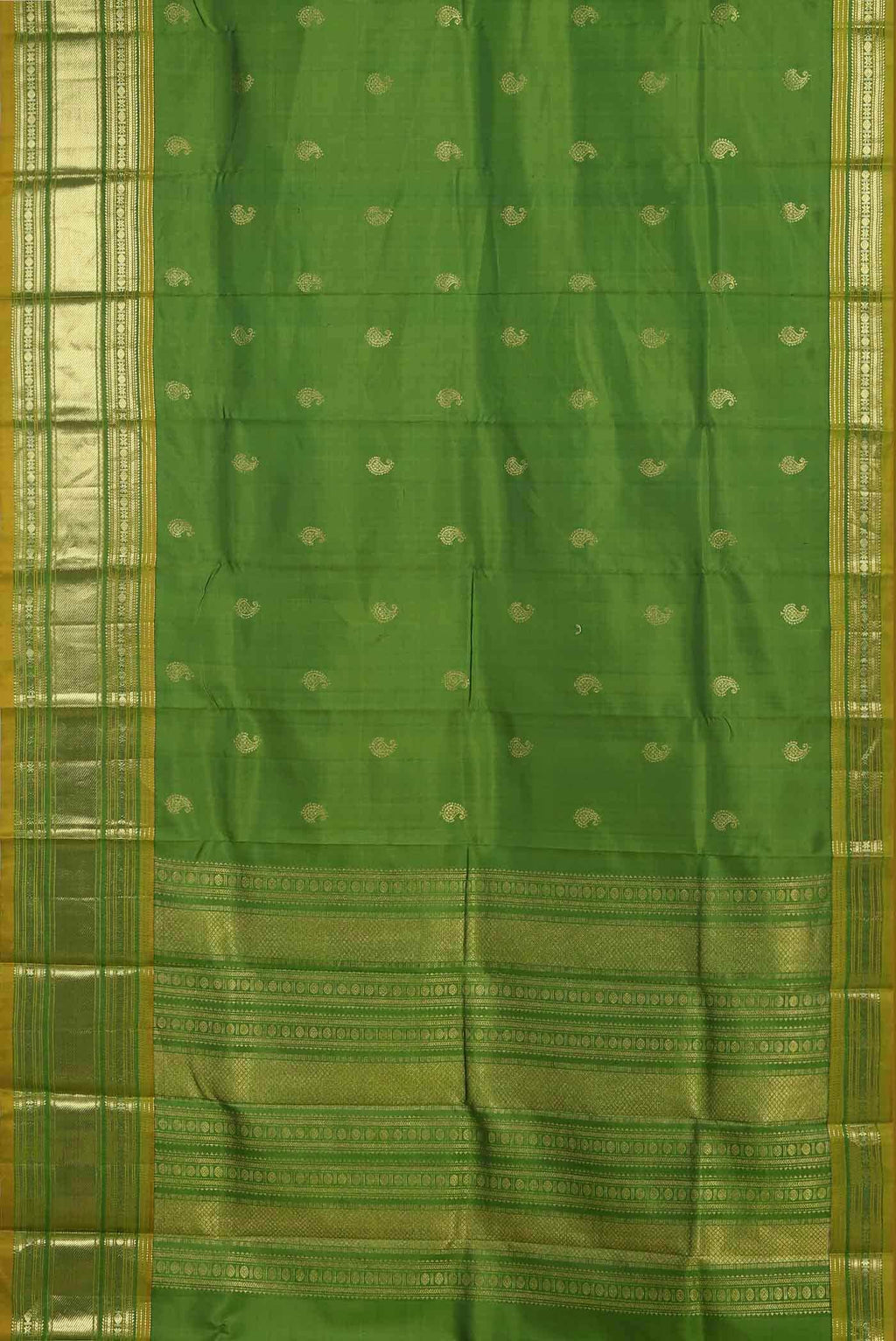 Green Kanchipuram Silk Saree