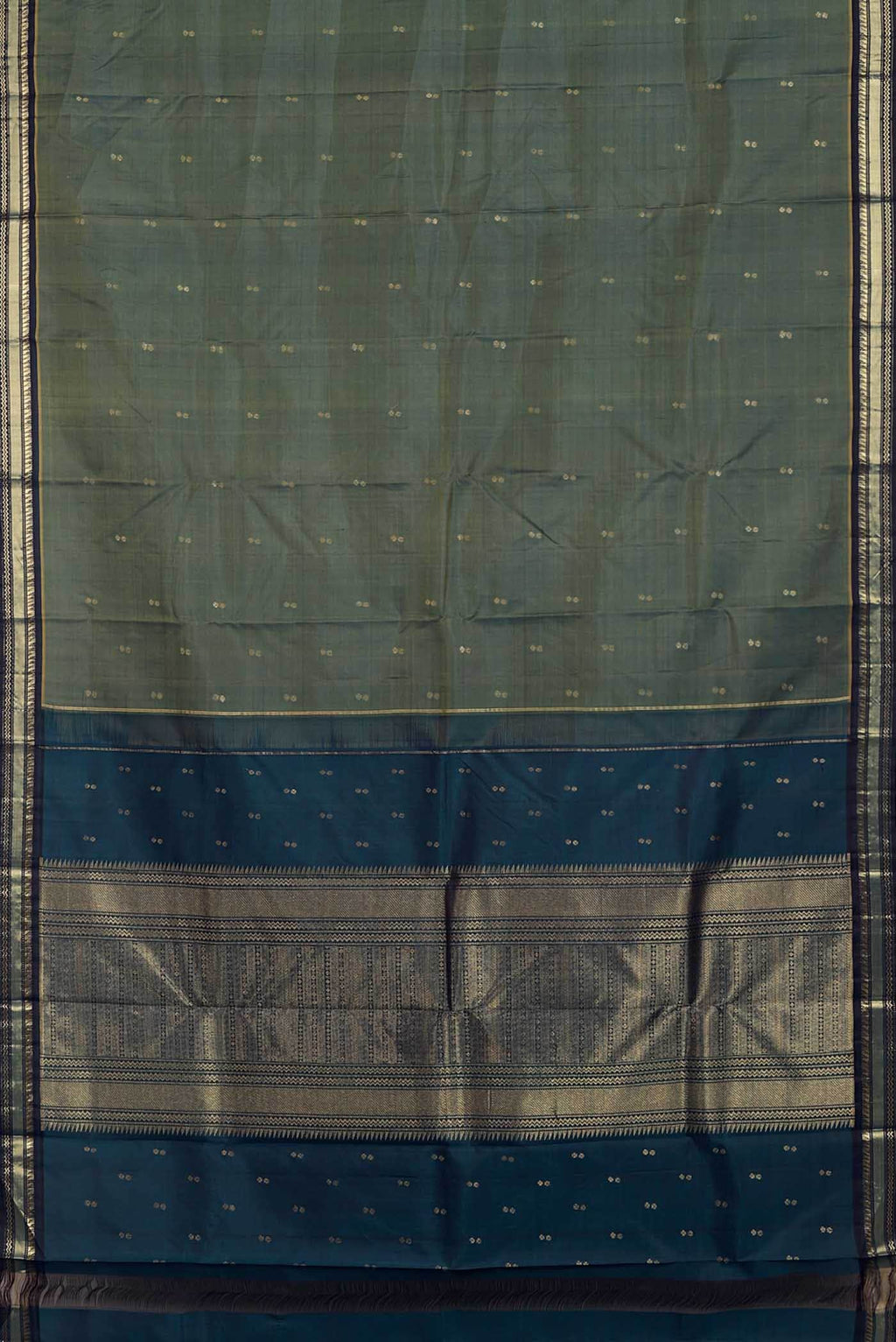 Green Kanchipuram Silk Saree