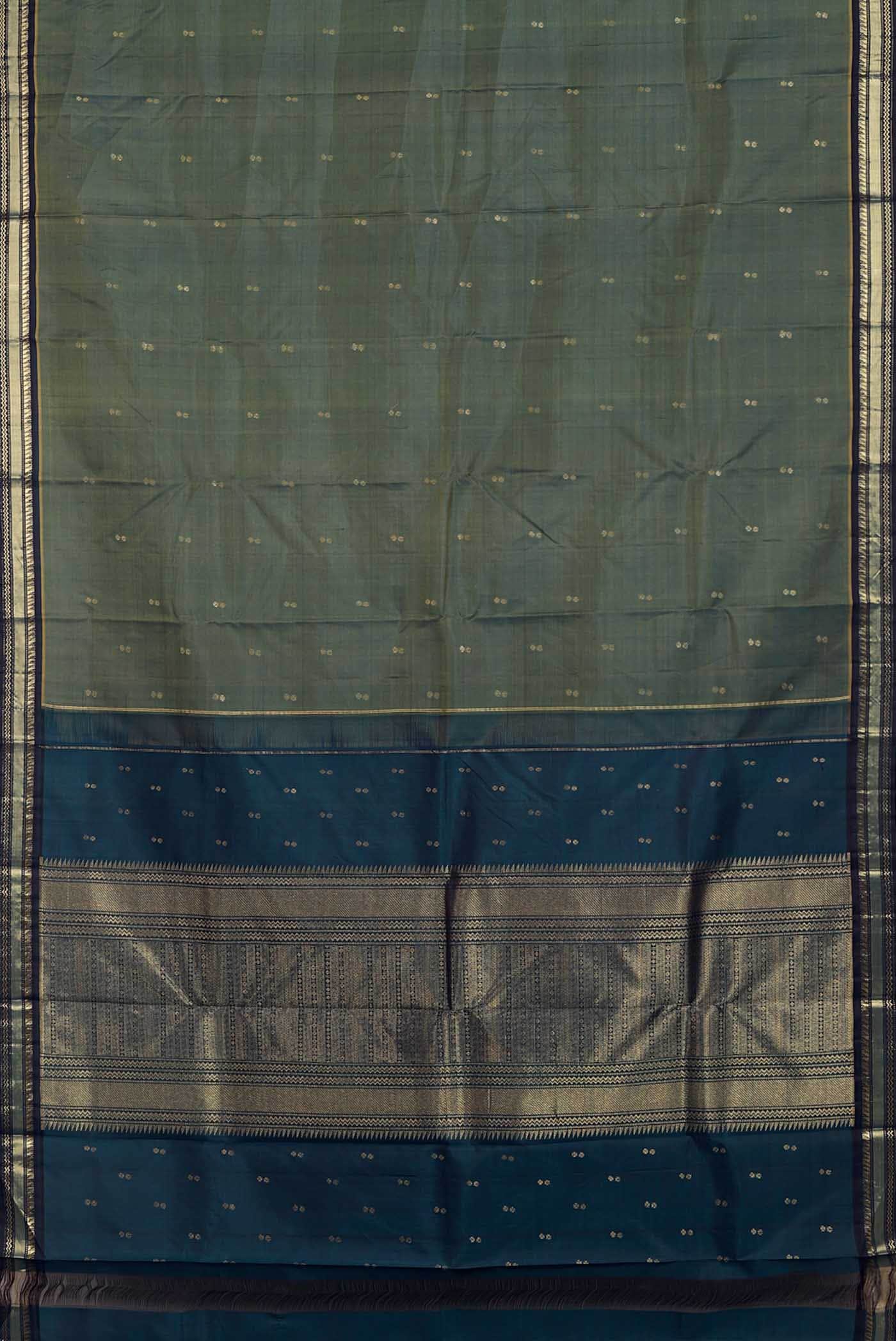 Green Kanchipuram Silk Saree