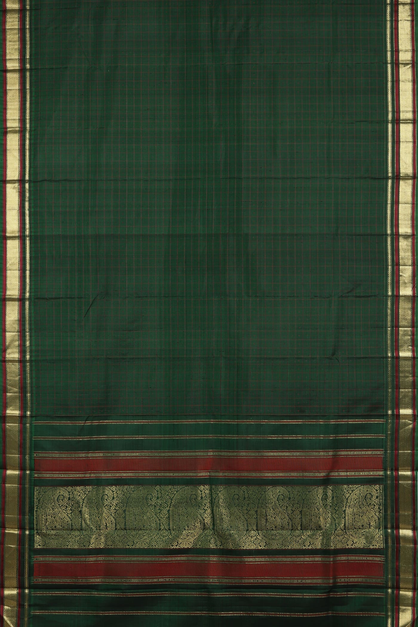 Green Kanchipuram Silk Saree