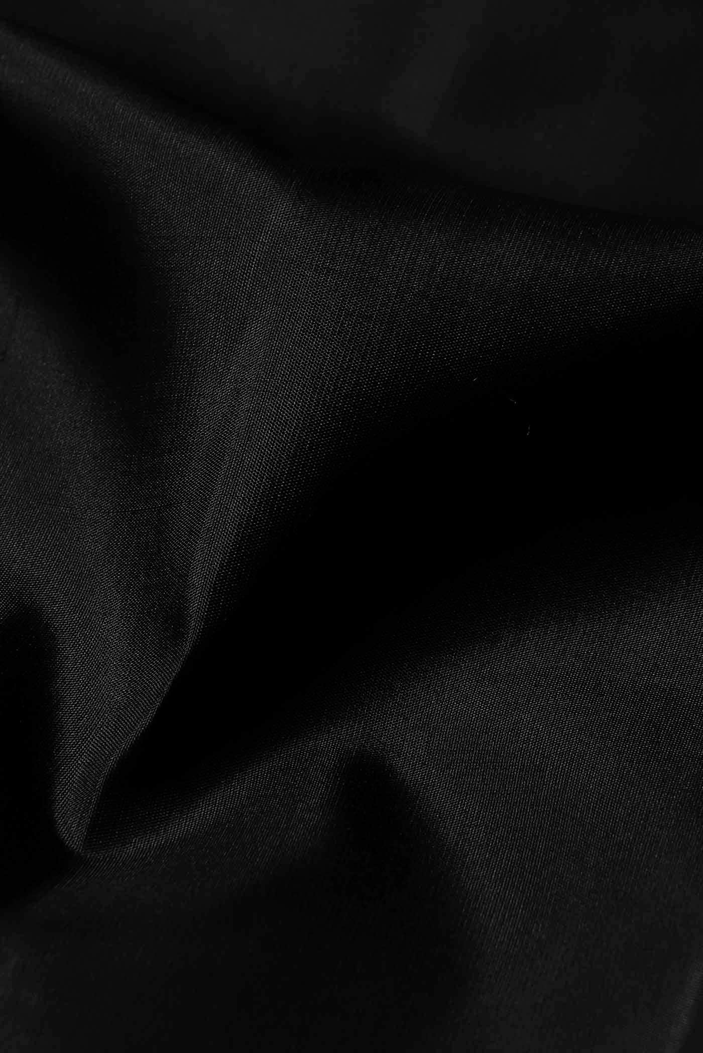 Black Kanchipuram Silk Saree