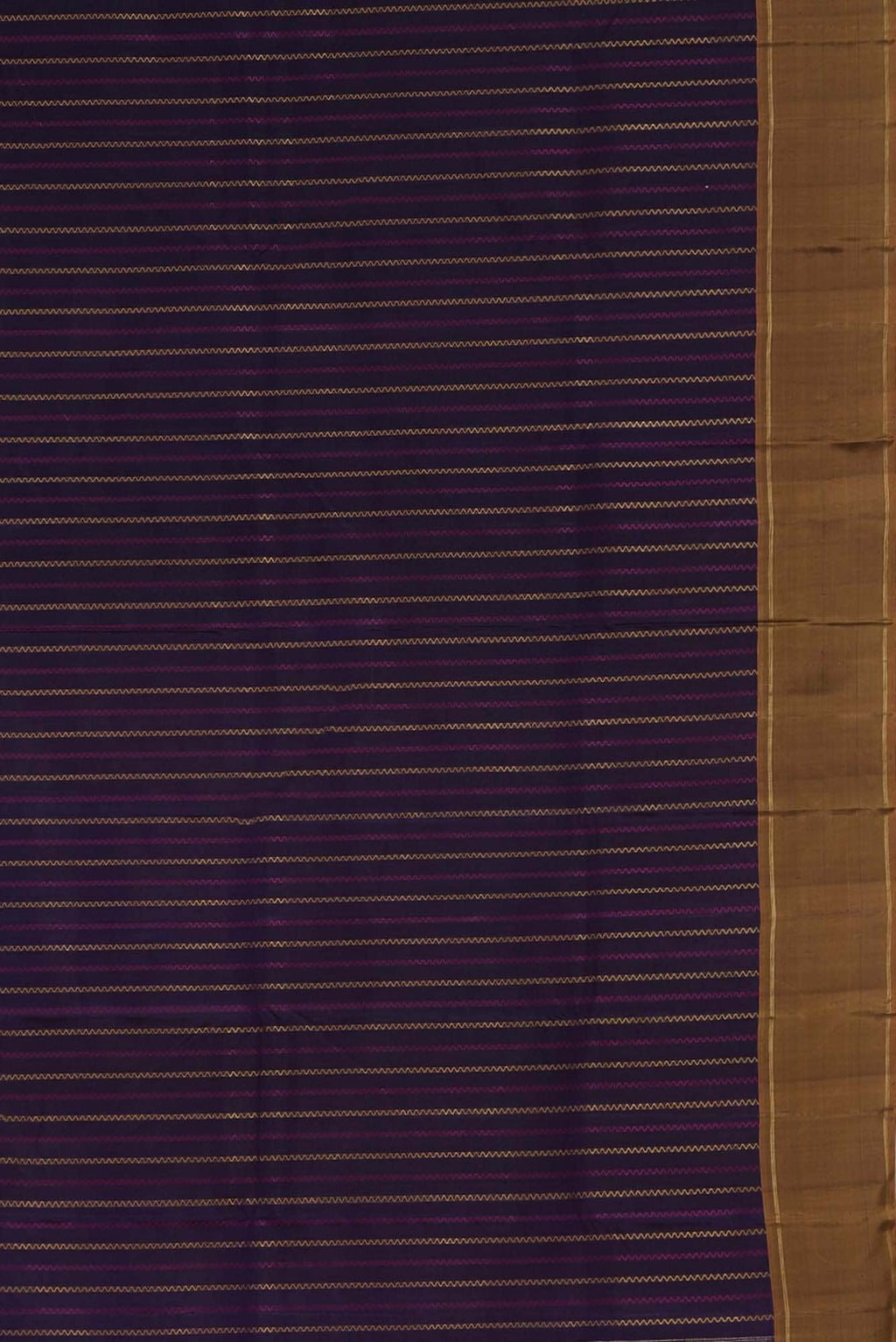Navy Blue Kanchipuram Silk Saree