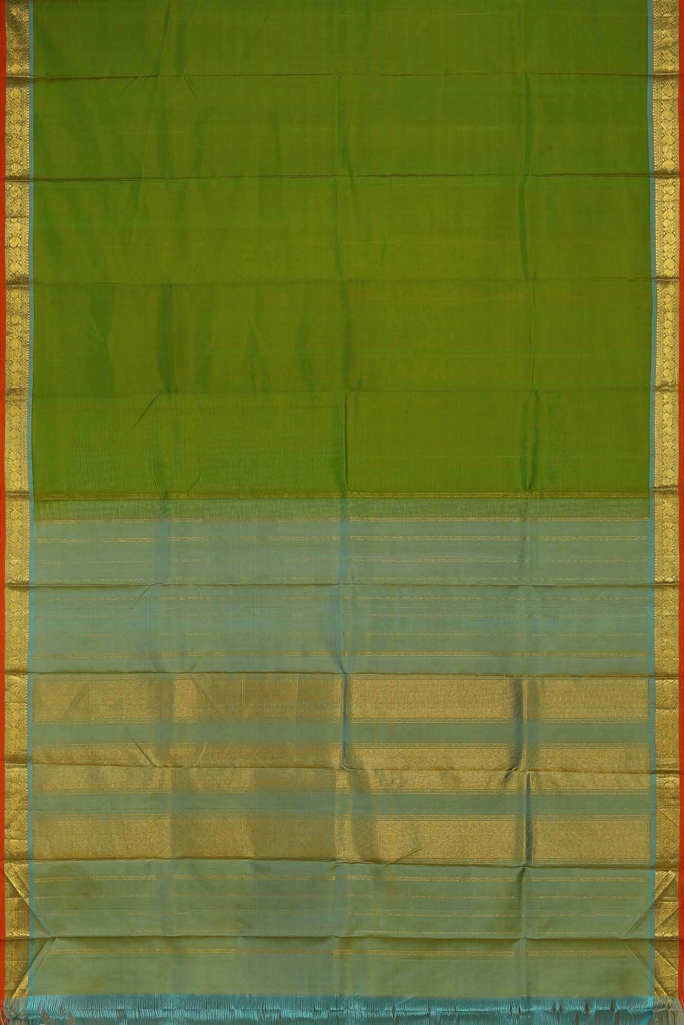 Green Kanchipuram Silk Saree