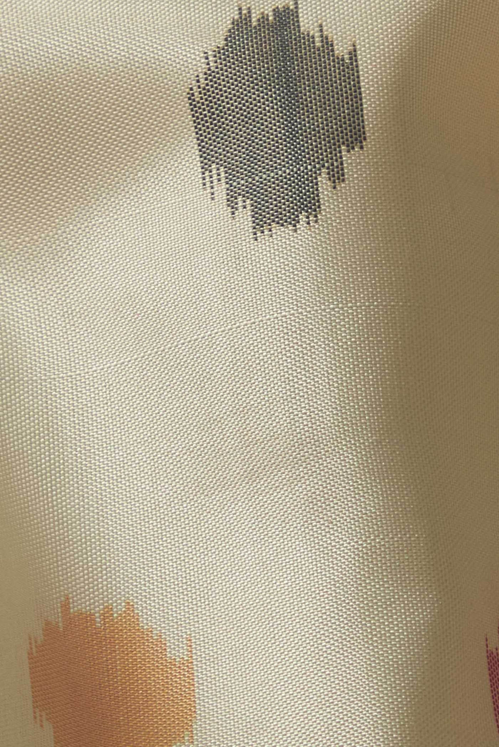 Cream Rajkot Patola Silk Saree