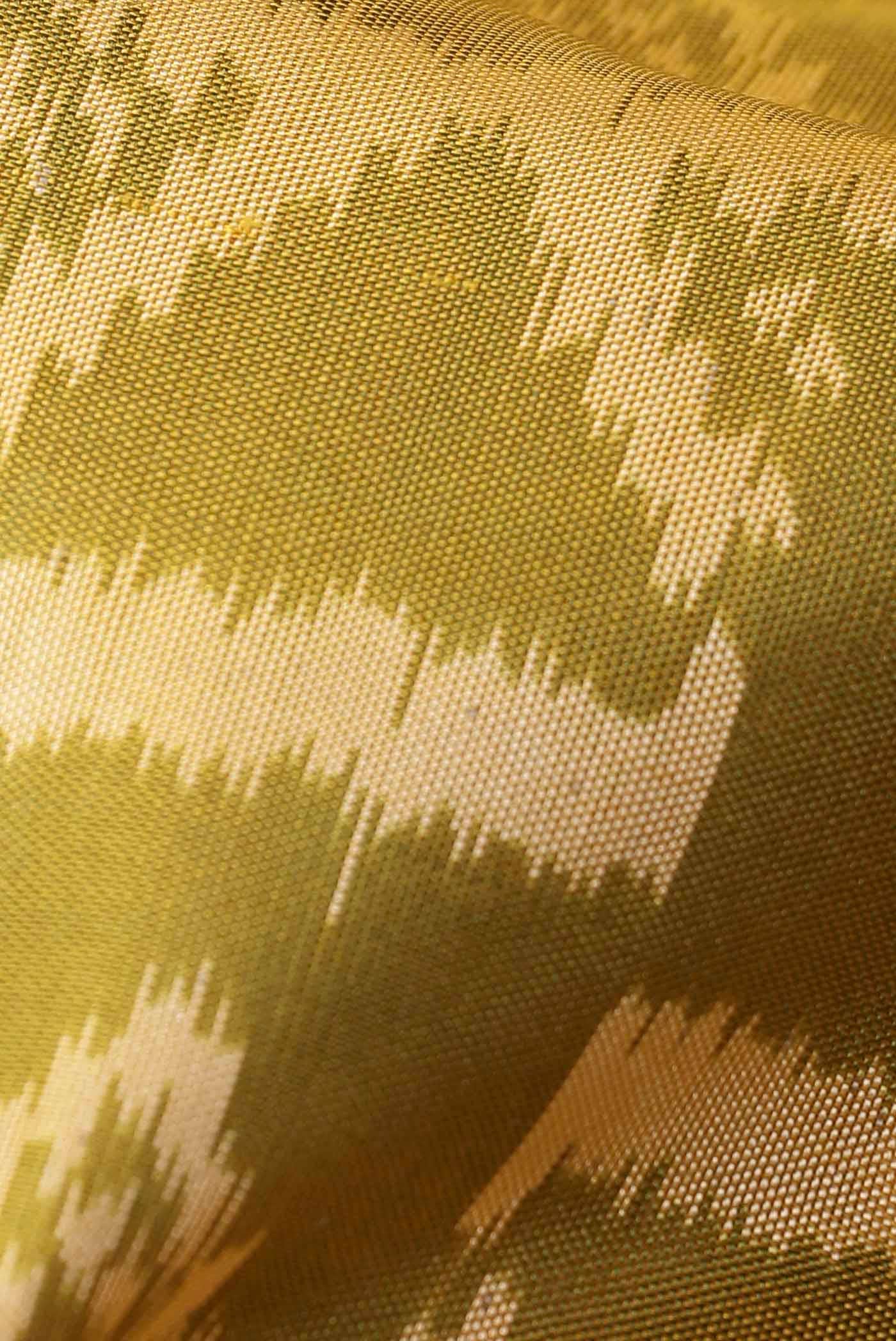 Yellow Paithani Silk Saree