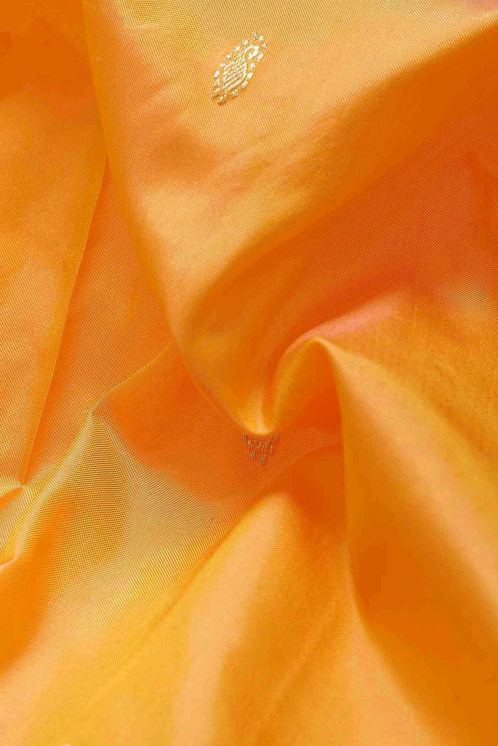 Orange Paithani Silk Saree