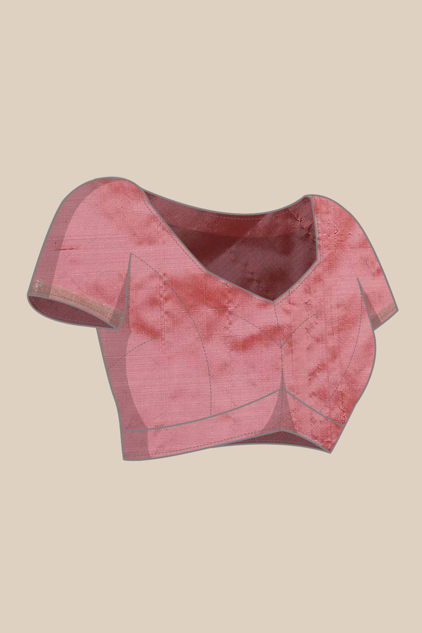Pink Paithani Silk Saree