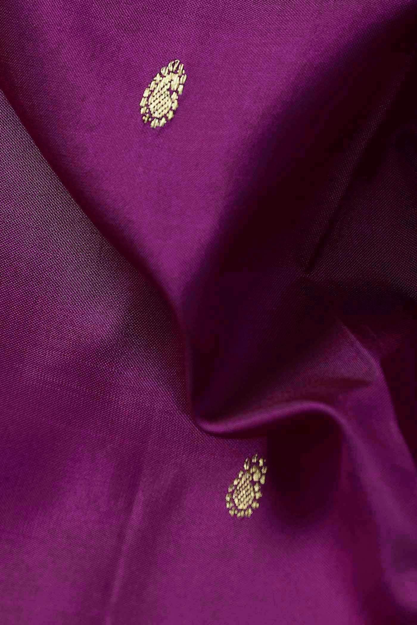 Purple Paithani Silk Saree