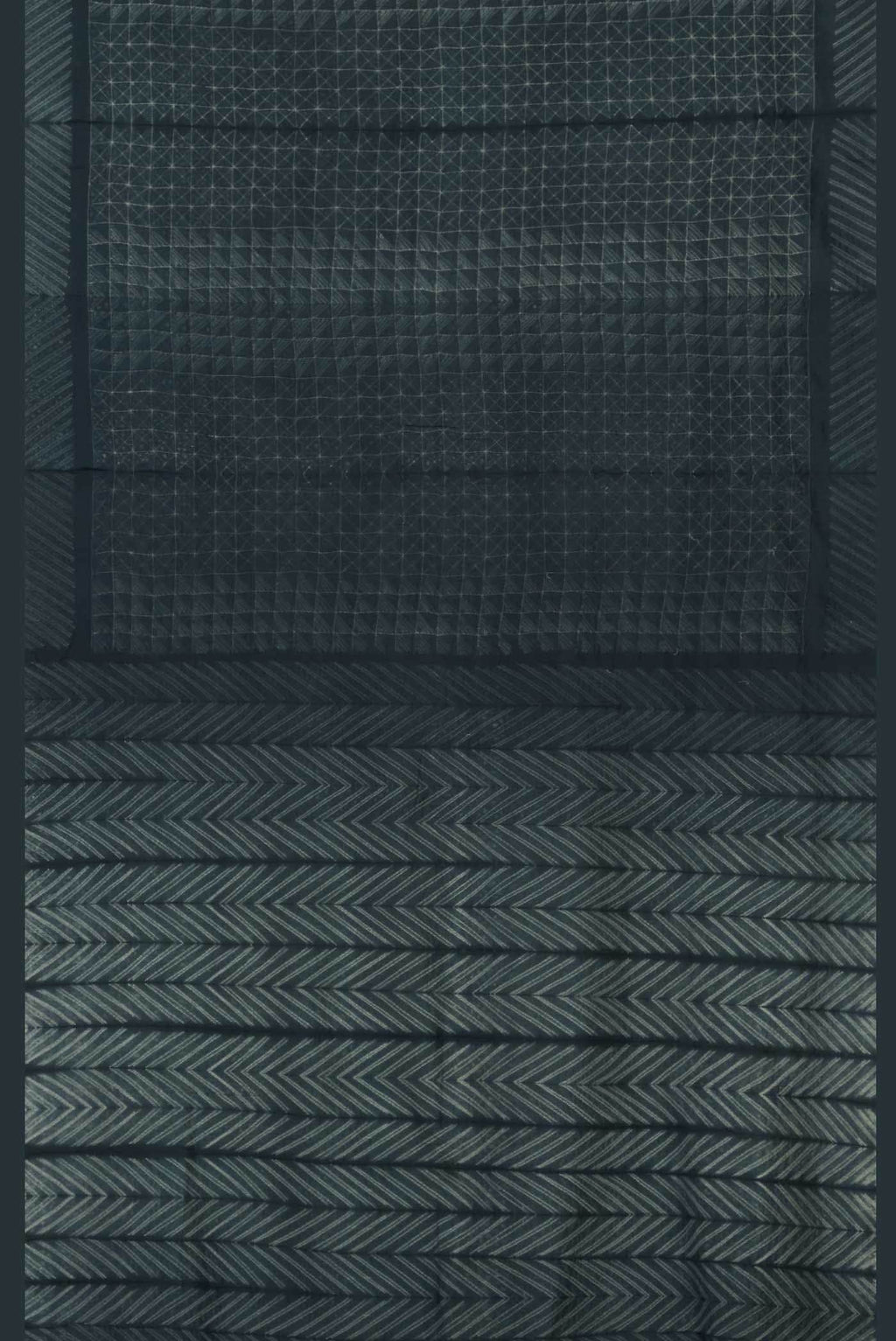Green Tussar Silk Saree