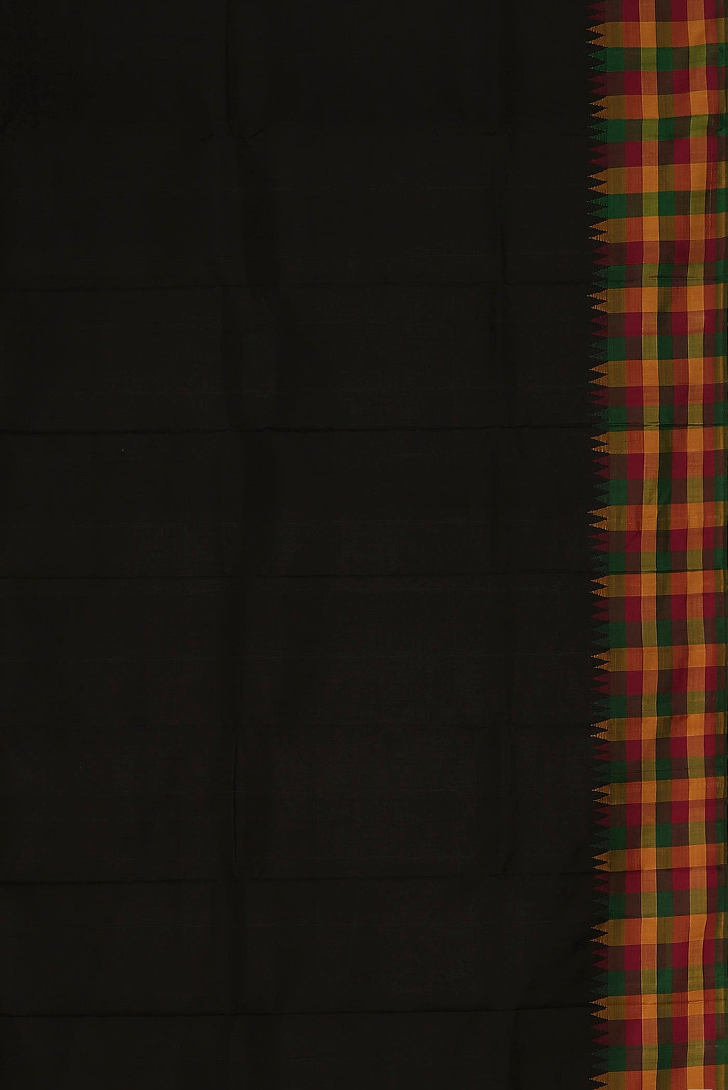 Black Kanchipuram Silk Saree