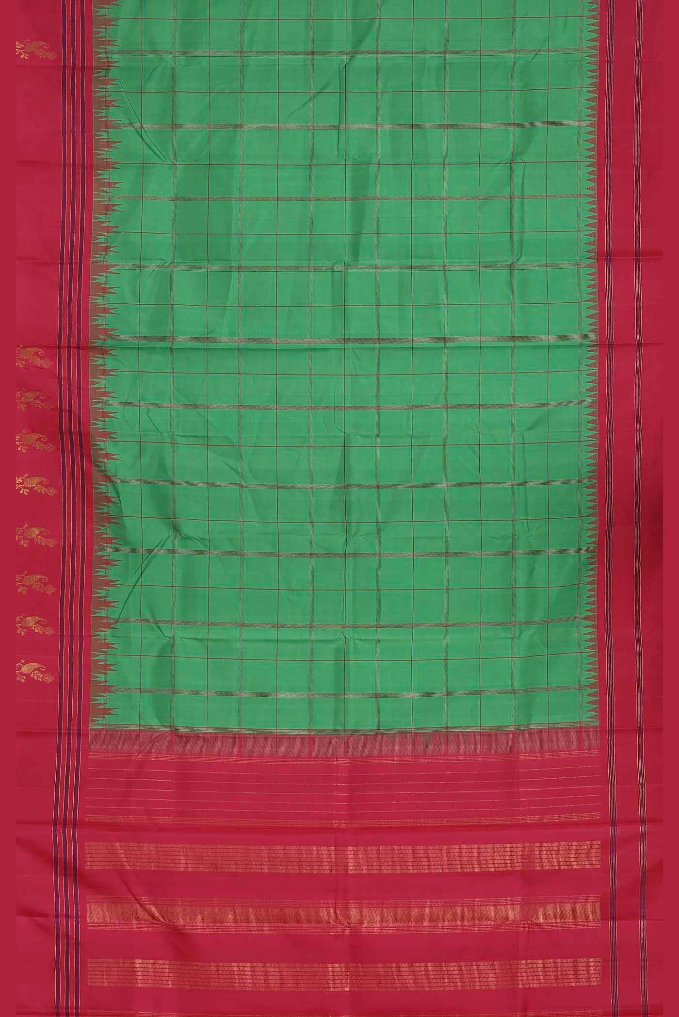 Green Kanchipuram Silk Saree
