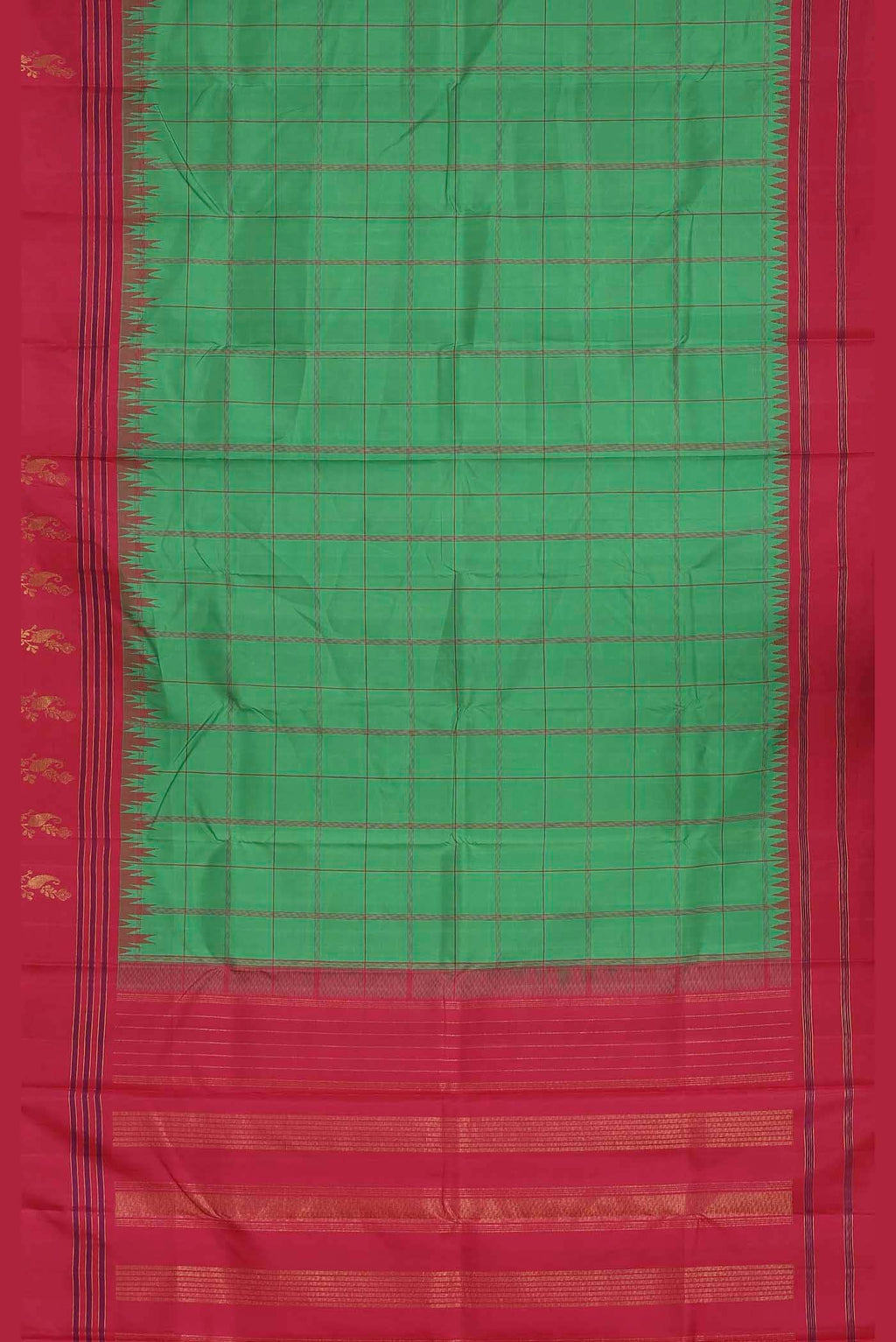 Green Kanchipuram Silk Saree