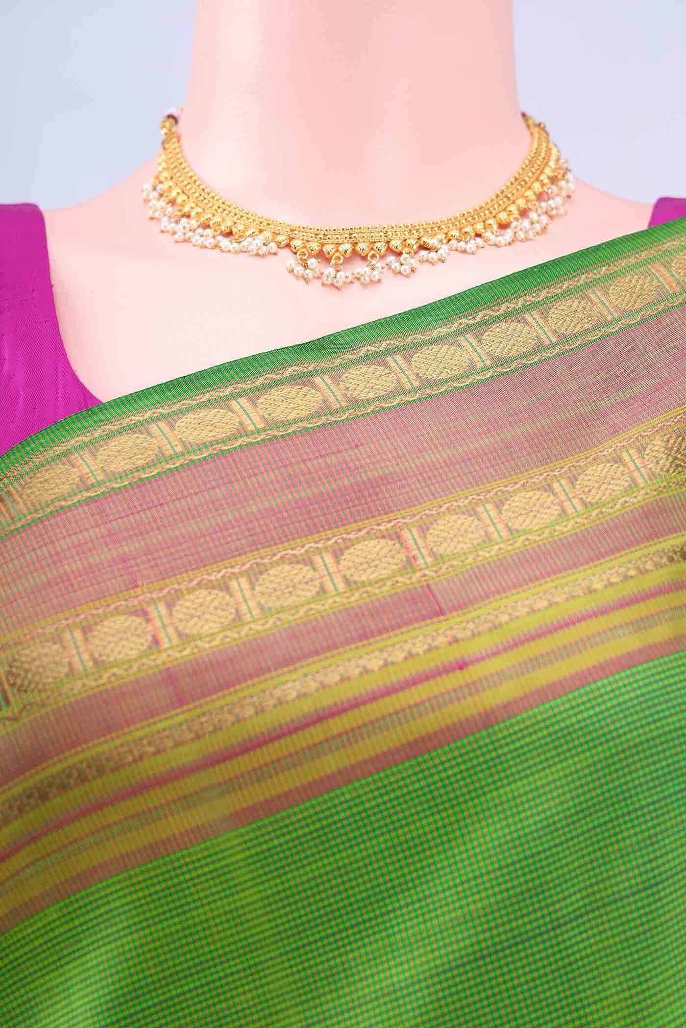 Green Kanchipuram Silk Saree