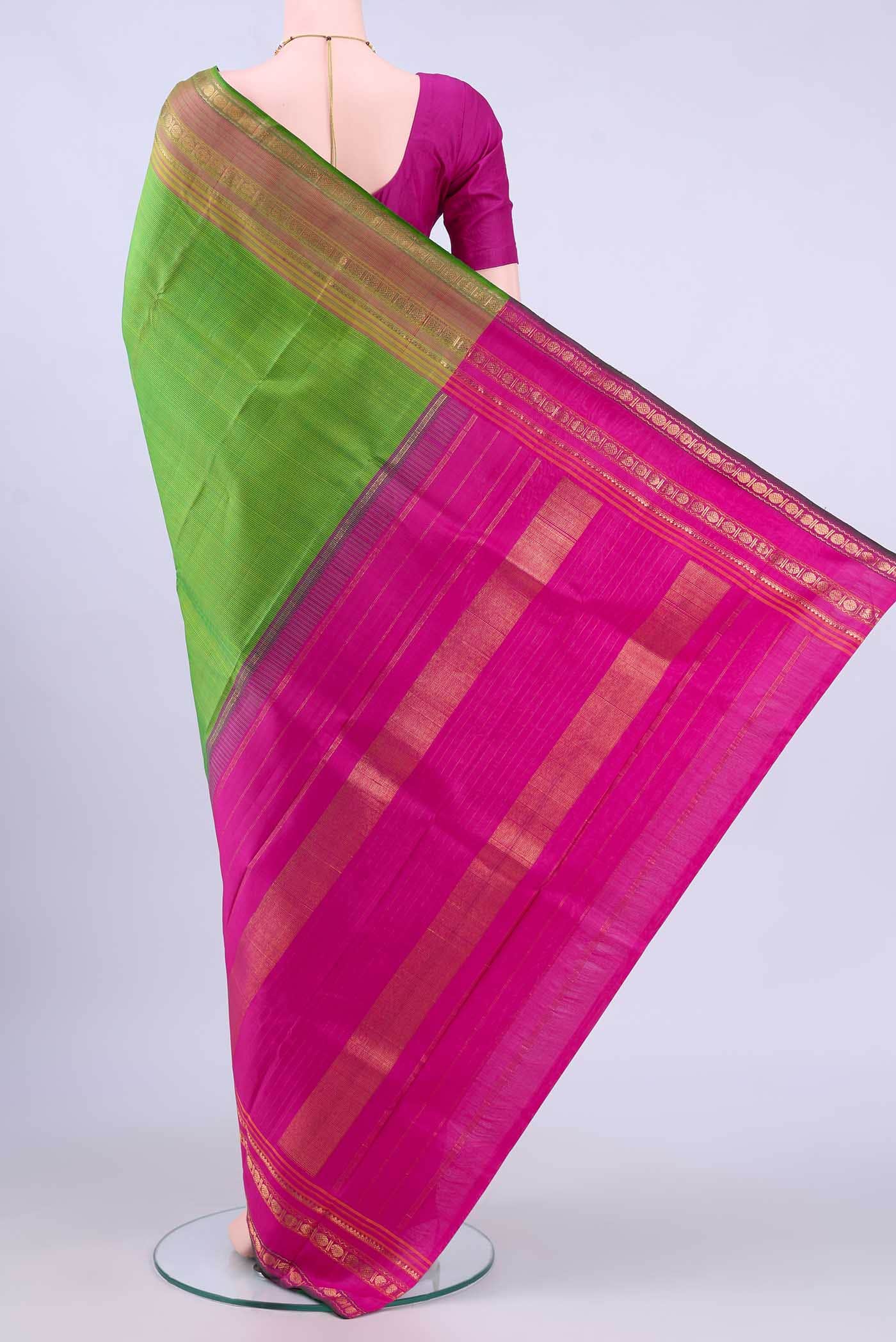 Green Kanchipuram Silk Saree