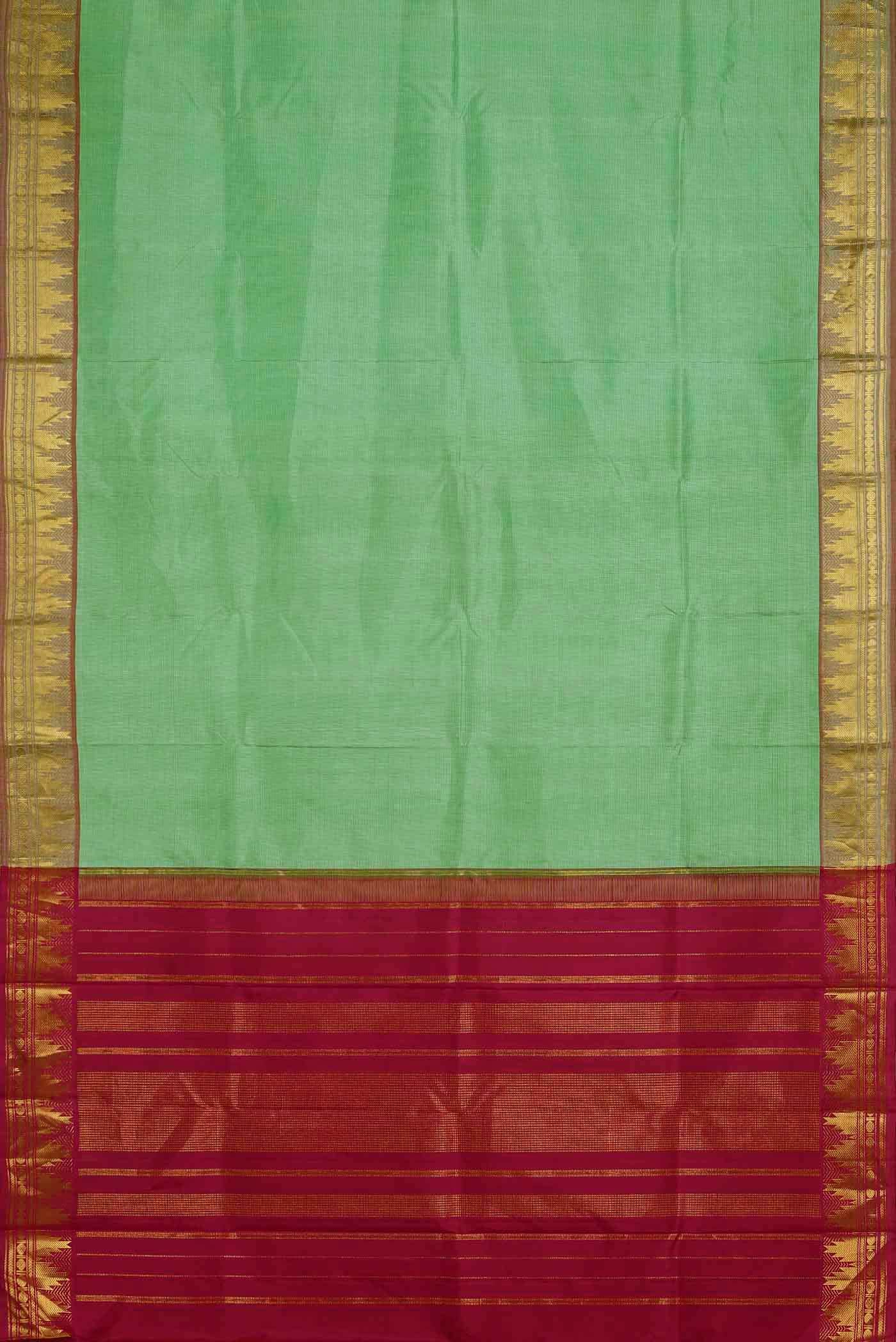 Green Kanchipuram Silk Saree