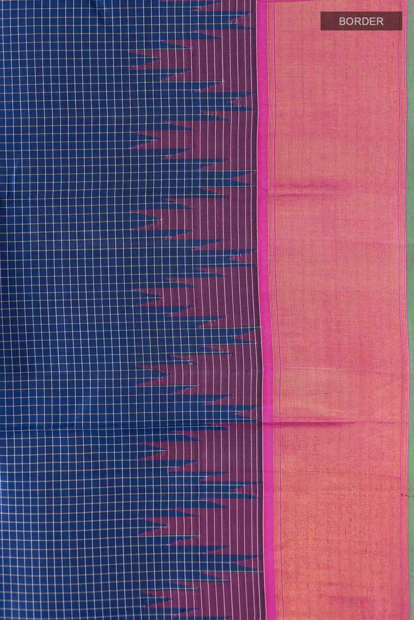 Royal Blue Kanchipuram Silk Saree