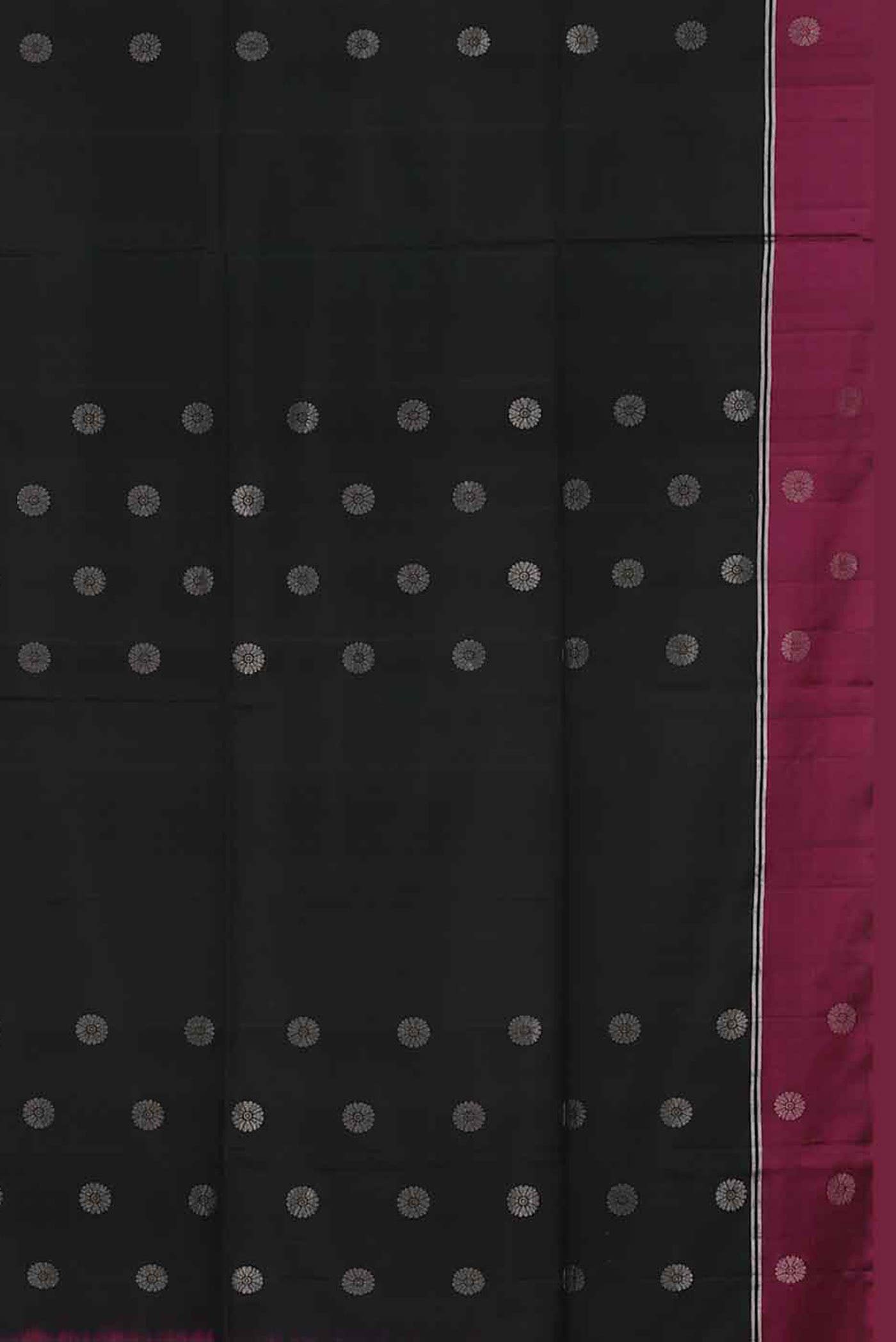 Black Soft Silk Saree
