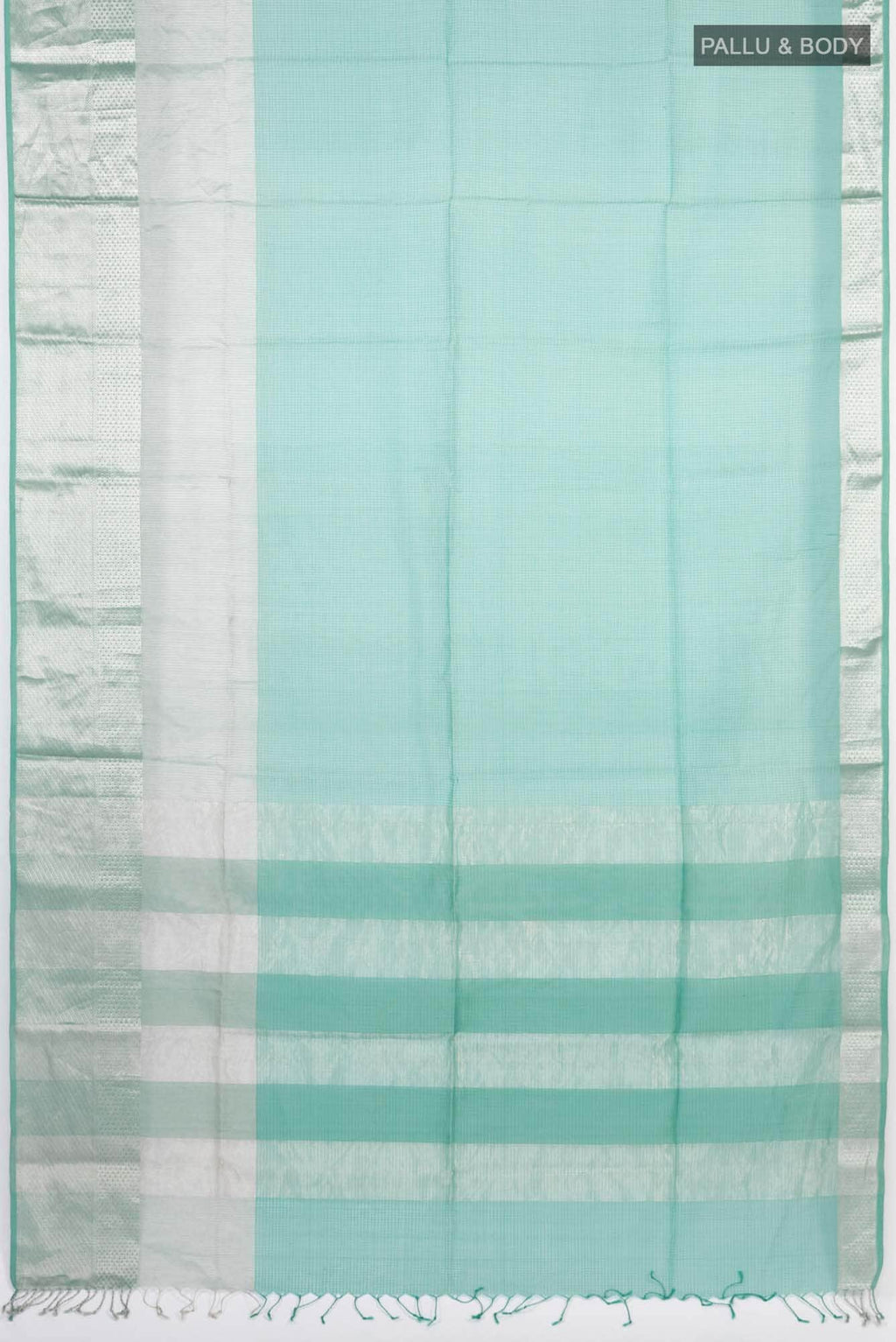 Teal Maheshwari Silk Cotton Saree
