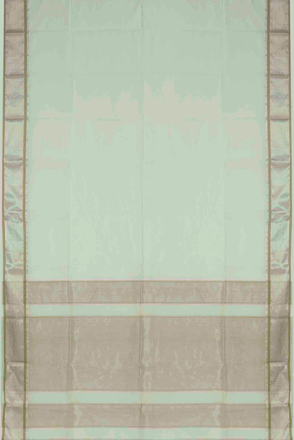 Green Maheshwari Silk Cotton Saree
