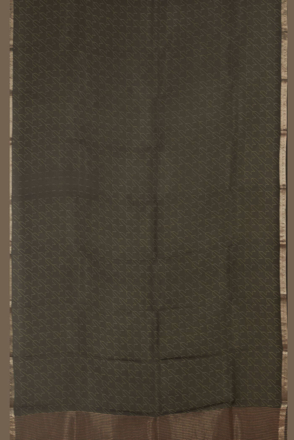 Black Organza Silk Saree