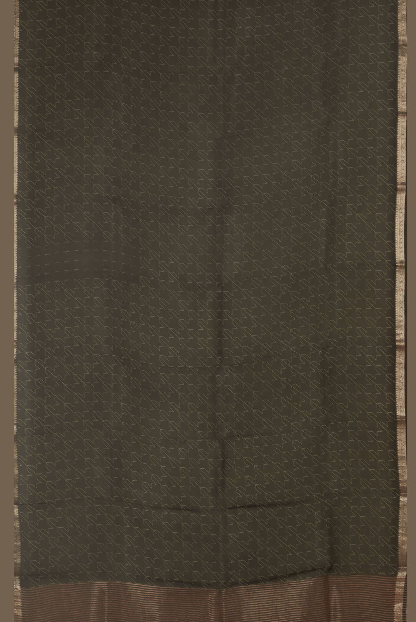 Black Organza Silk Saree
