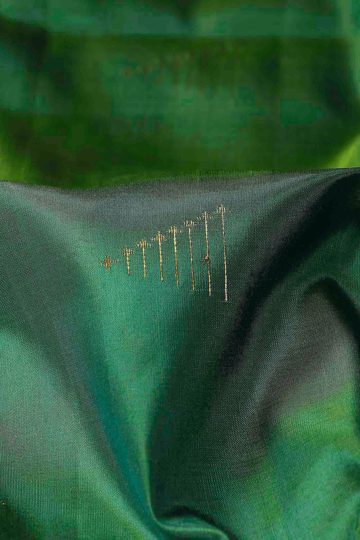Green Kanchipuram Silk Saree