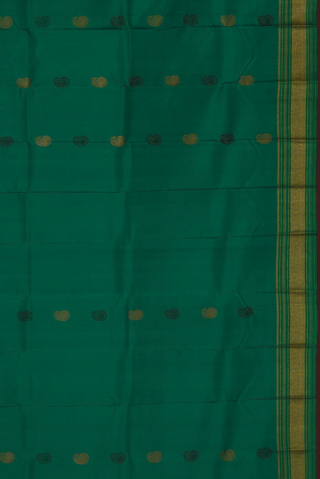 Grey Kanchipuram Silk Saree