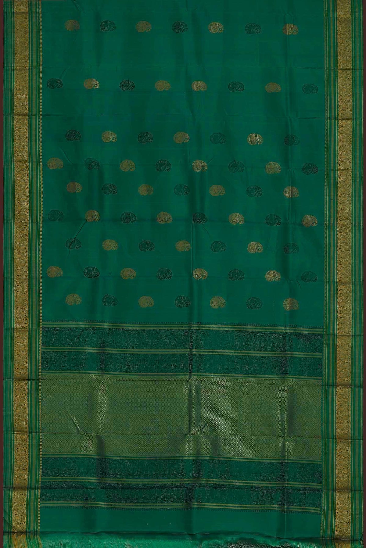 Grey Kanjivaram Silk Saree