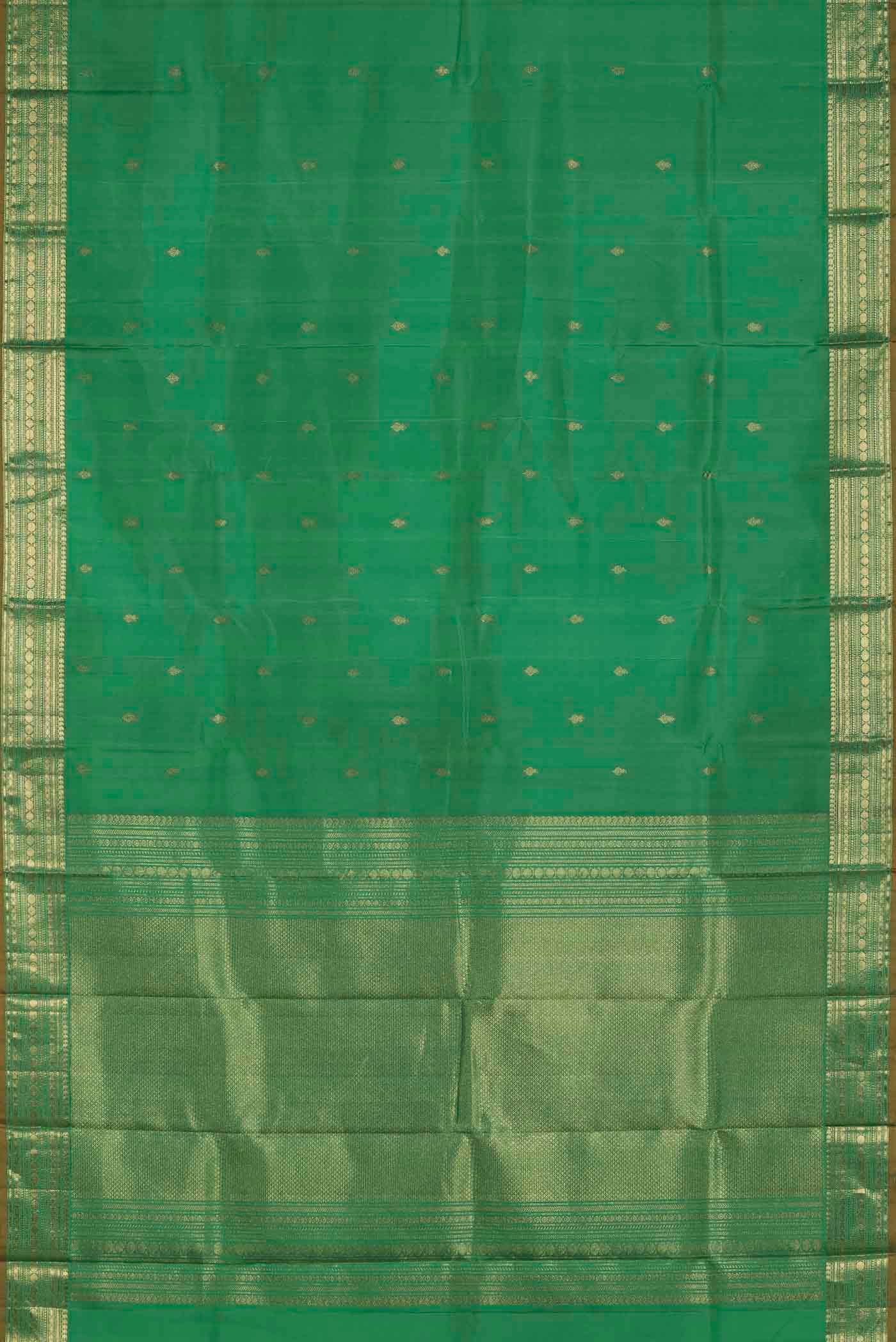 Green Kanchipuram Silk Saree