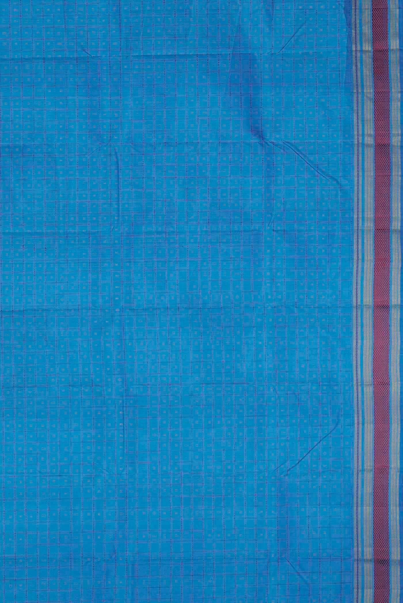 Blue Kanchipuram Silk Saree