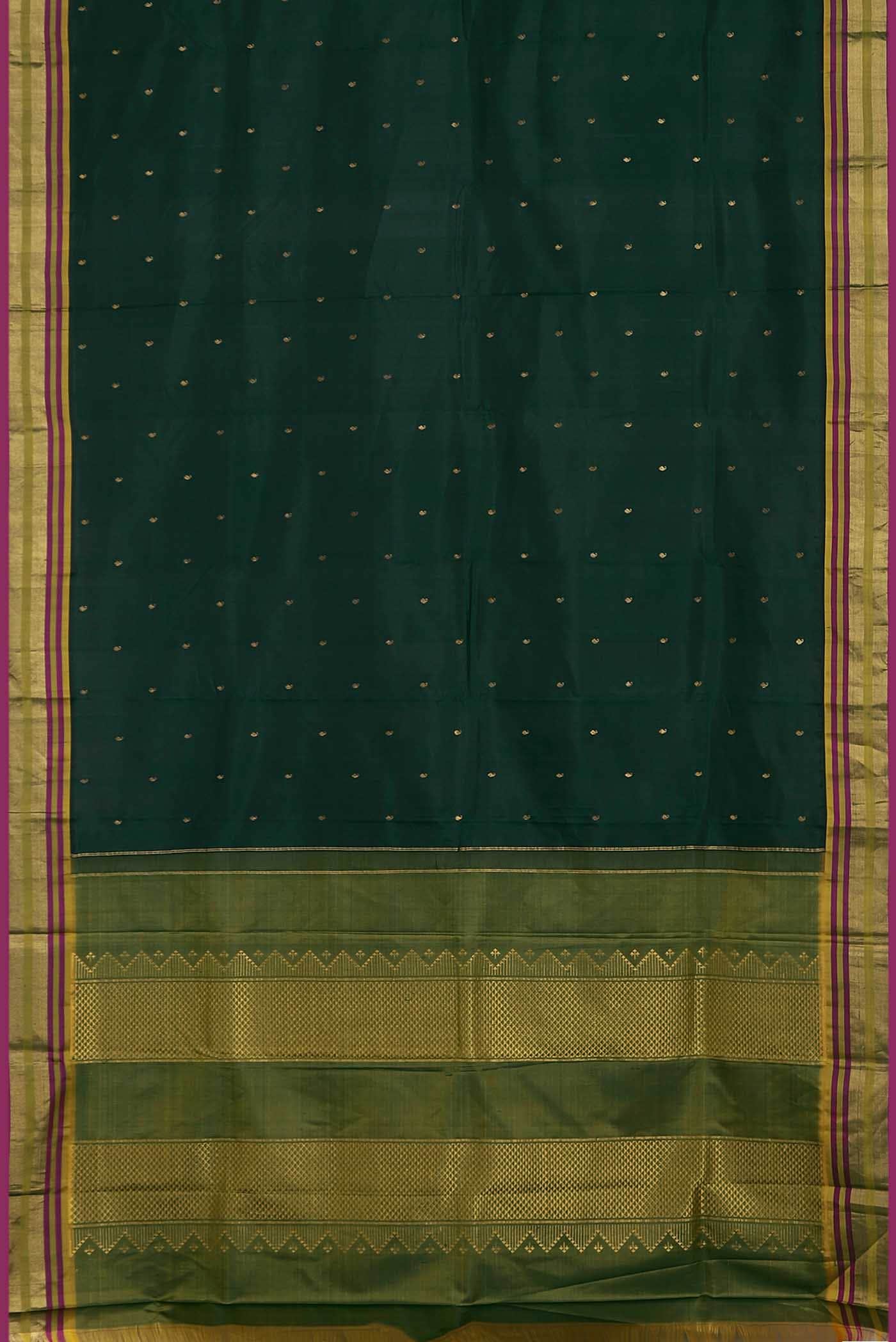 Green Kanchipuram Silk Saree