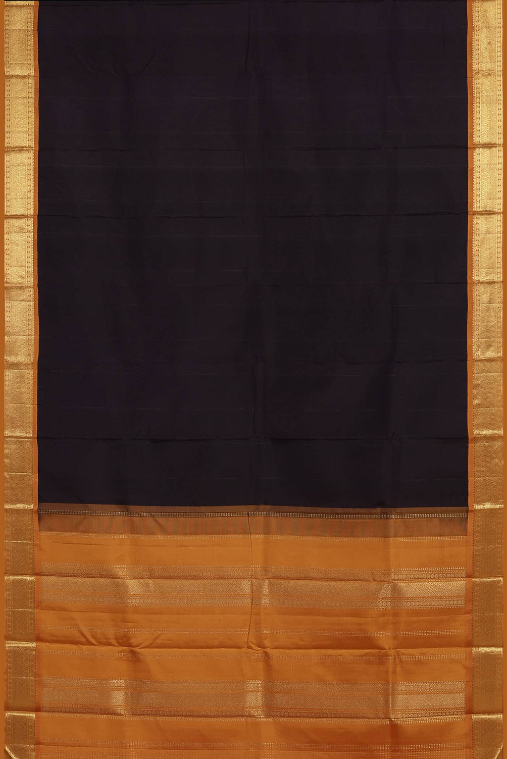 Black Kanchipuram Silk Saree