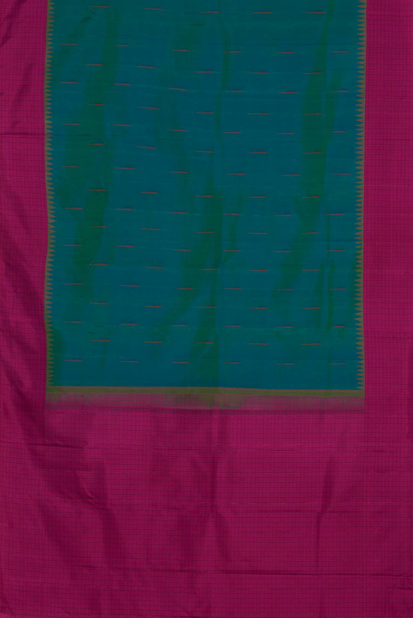 Blue Kanchipuram Silk Saree