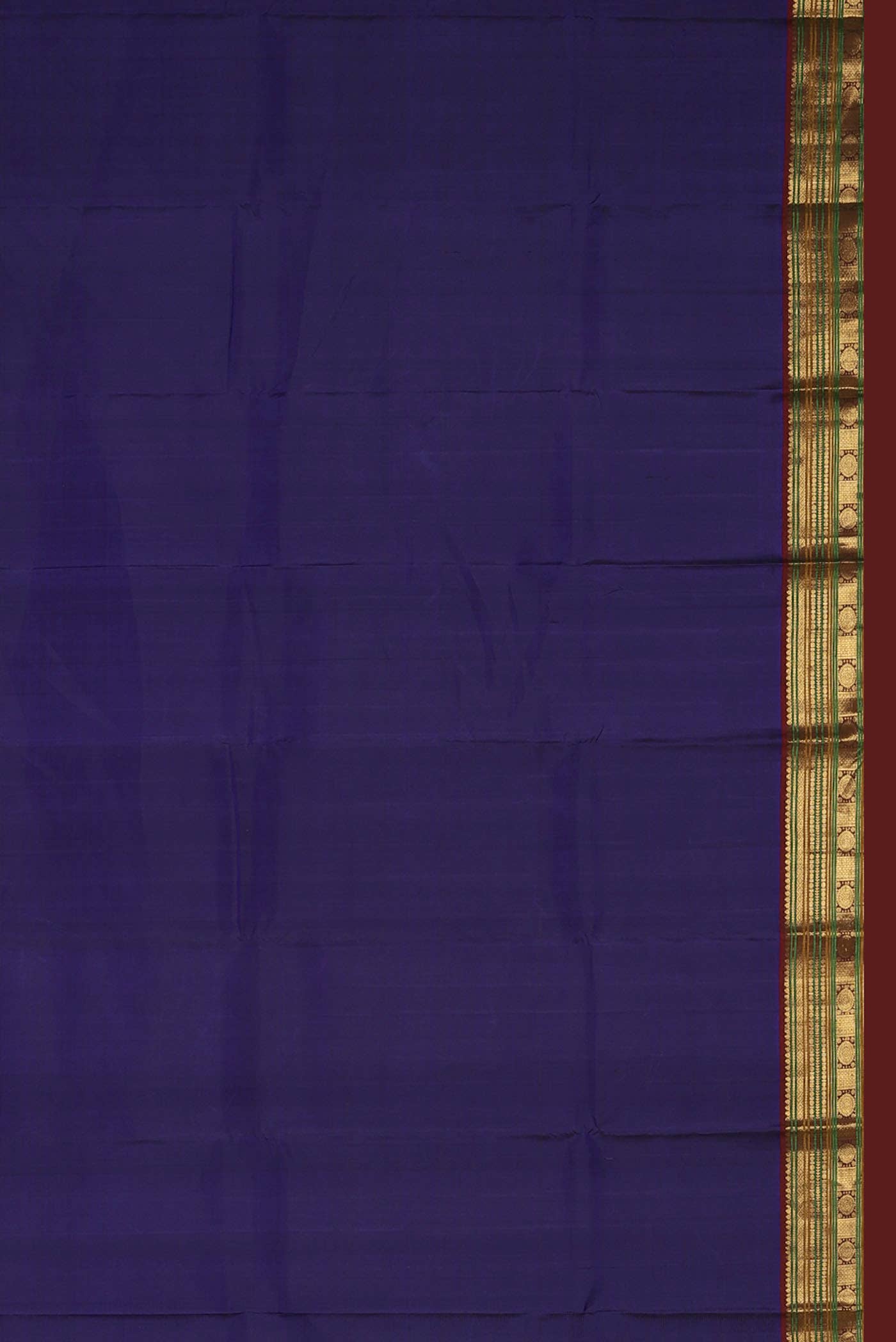 Blue Kanchipuram Silk Saree
