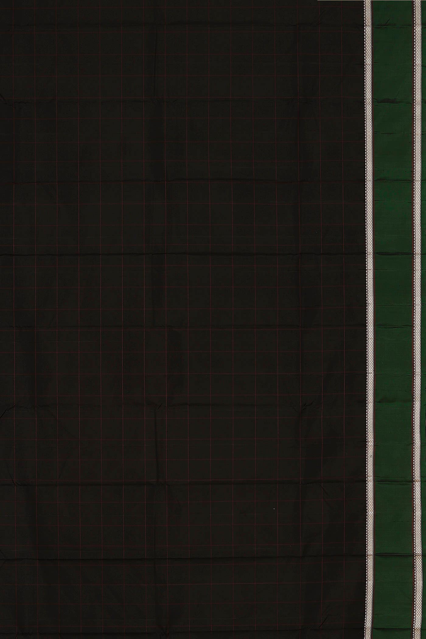 Black Kanchipuram Silk Saree