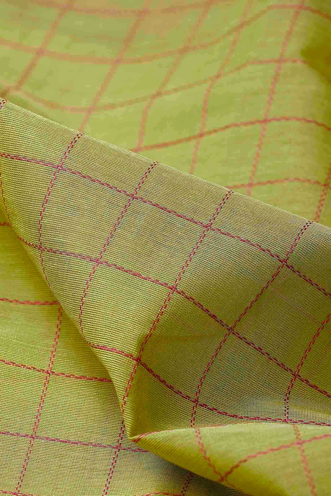 Green Coimbatore Cotton Saree