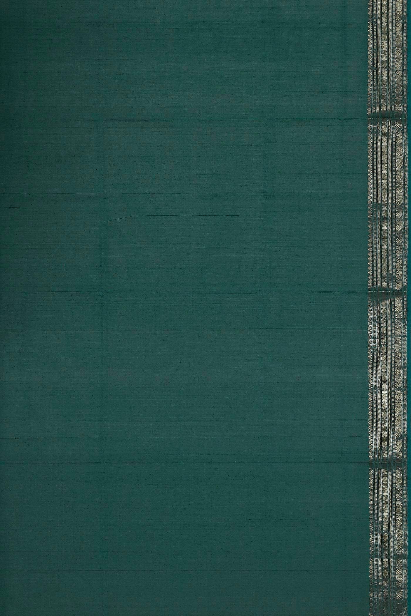 Green Coimbatore Cotton Saree