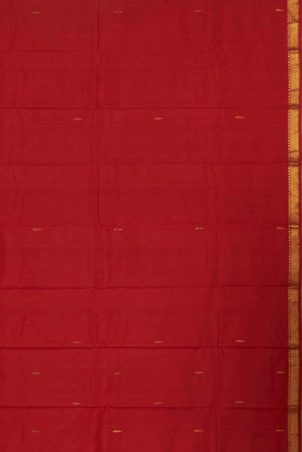 Red Kanchipuram Silk Saree