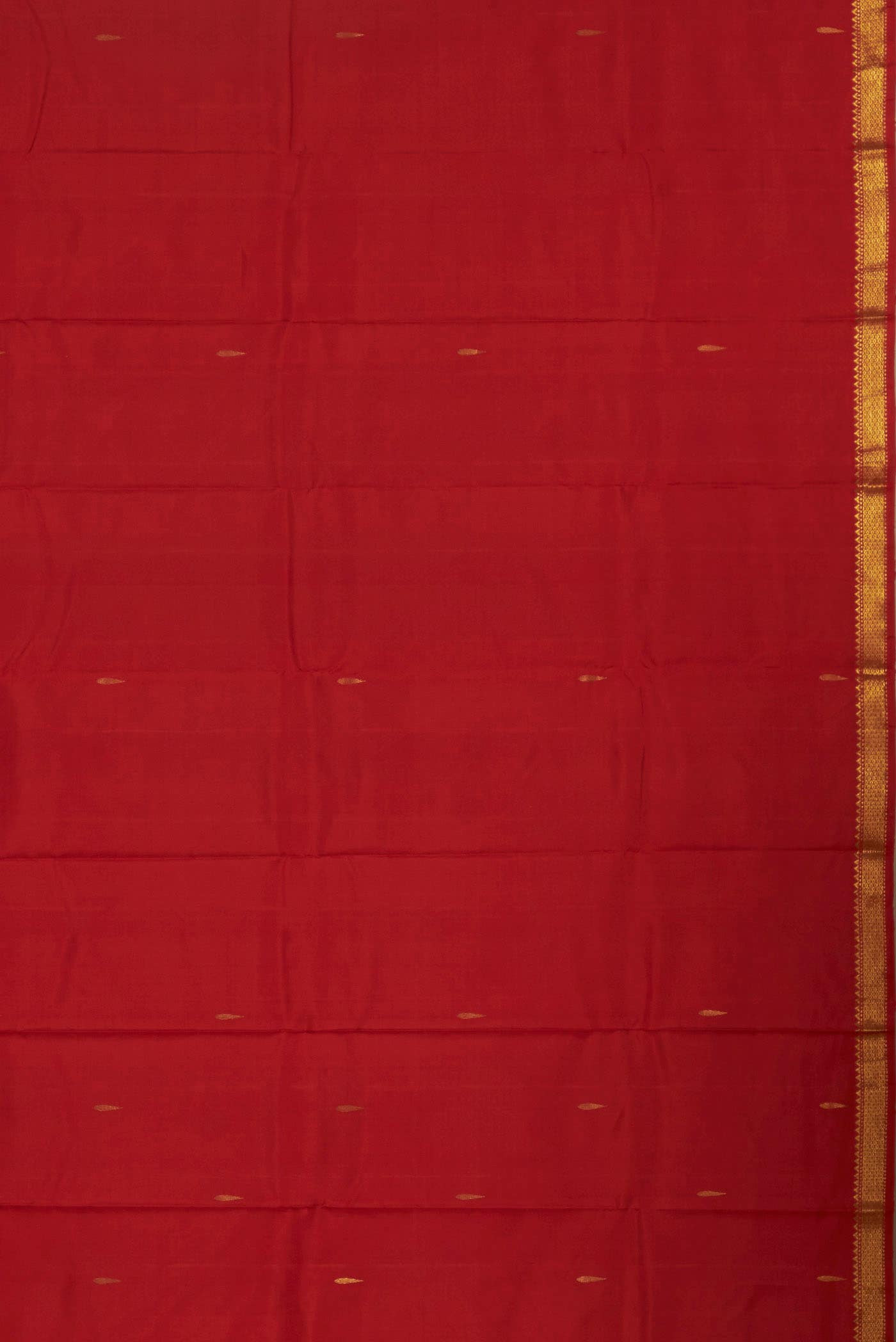 Red Kanchipuram Silk Saree